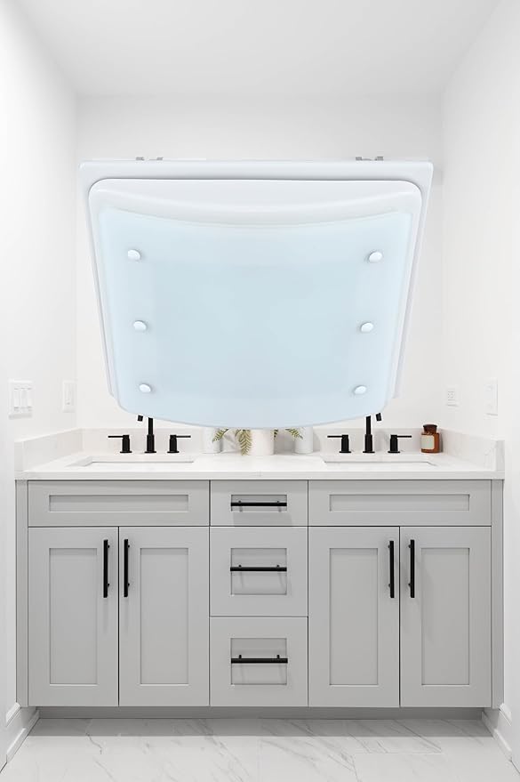 Good Housekeeping Buckingham 100 CFM 2.0 Sones Decorative Bathroom Ventilation - Image 3