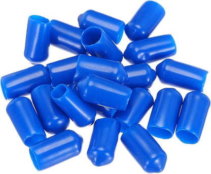 uxcell 20pcs Rubber End Caps 8mm ID Vinyl PVC Round Tube Bolt Cap Cover Screw - Image 4