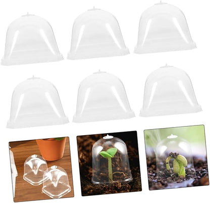 Mipcase 12pcs Dome Plant Covers Reusable Garden Cloche - Image 9