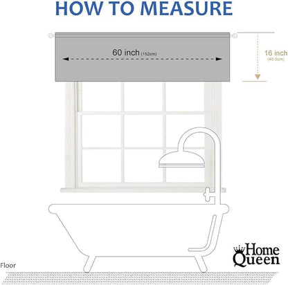 Home Queen Waffle Curtain Valances Window Treatment - Image 7