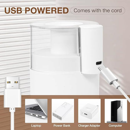 Portable Mini Humidifier, 180ml USB Cool Mist Small Humidifiers - Image 3