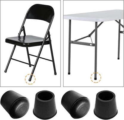 Piutouyar Round PVC Rubber Furniture Covers, 16mm / 5/8 Inches Table Chair Leg - Image 6