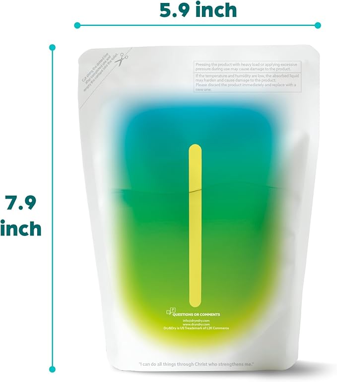 Dry & Dry [9 Packs Standing Moisture Absorbers to Control Excess Moisture - Image 7