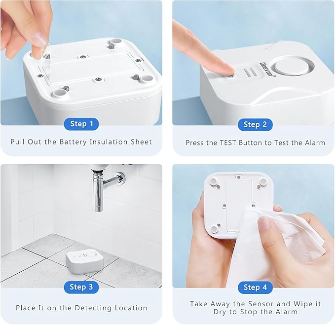 Geevon 2 Pack Water Leak Detectors - Image 7