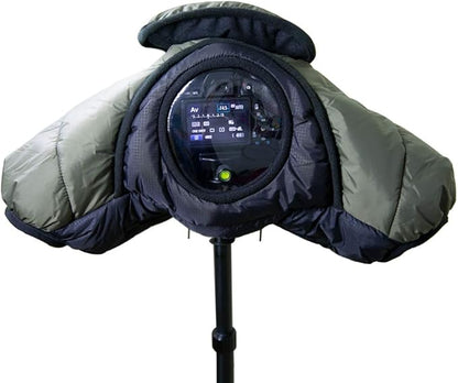 Camera Rain Coat Cover, Cold-Proof Warm Cover, Snow or Sound-Proof Sleeve Jacket by CamRebel