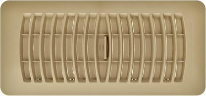 Imperial RG1445 Louvered Plastic Floor Register, 4x10 Inch, 5 Pack - Image 4