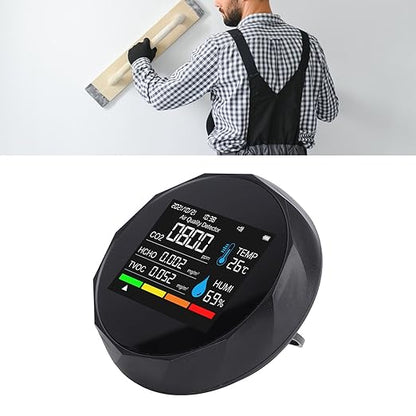 TOPINCN 5 in 1 Indoor Air Quality Meter, Air Tester - Image 2