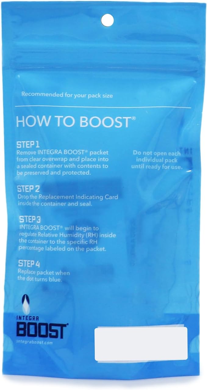 Integra Boost - 55% RH Level - 2 Gram Size - Two-Way Humidity Control Pack - - Image 4