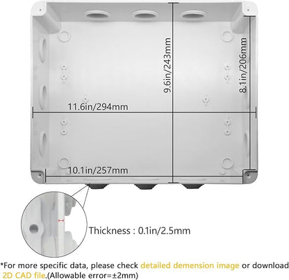 LeMotech ABS Plastic Dustproof Waterproof IP65 Junction Box Universal - Image 3