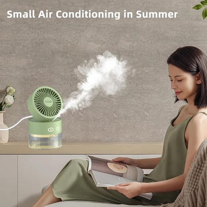 Personal Cooling Fan and Small Air Humidifier 350ml - Image 4