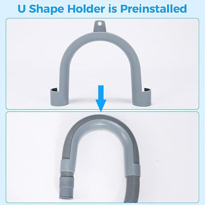 PinkCross Universal Washing Machine Drain Hose Extension, Flexible Washer & - Image 5