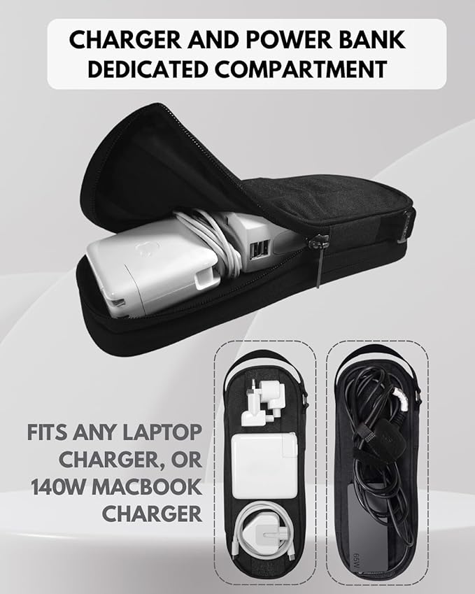 SIDE BY SIDE Electronics Organizer Travel Case - Image 3