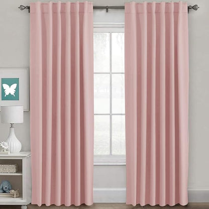 H.VERSAILTEX Blackout Curtains Thermal Insulated Window Treatment Panels Room by HVERSAILTEX