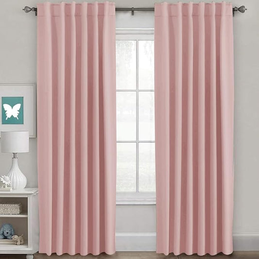 H.VERSAILTEX Blackout Curtains Thermal Insulated Window Treatment Panels Room by HVERSAILTEX