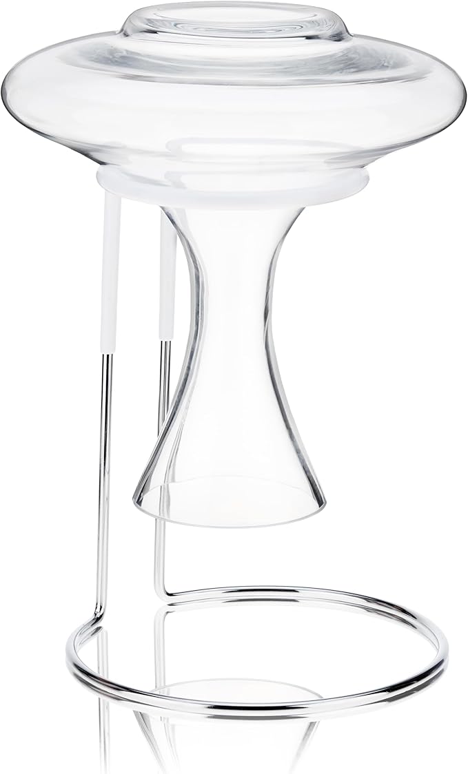True Wine Decanter Drying Stand and Holder, Essential Accessory Glassware Rack - Image 4