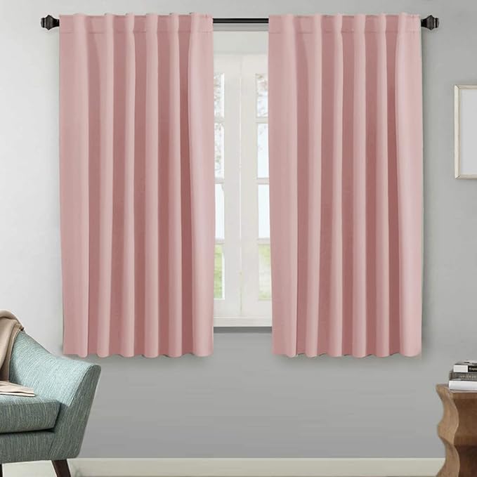 H.VERSAILTEX Blackout Curtains Thermal Insulated Window Treatment Panels Room by HVERSAILTEX