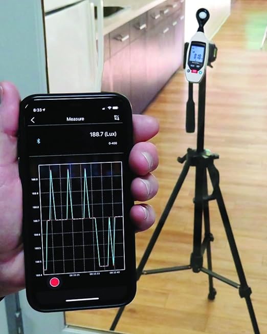 Sper Scientific Decibel Meter 850019 w/Bluetooth, Sound Level Meter 35 to 130 dB - Image 6