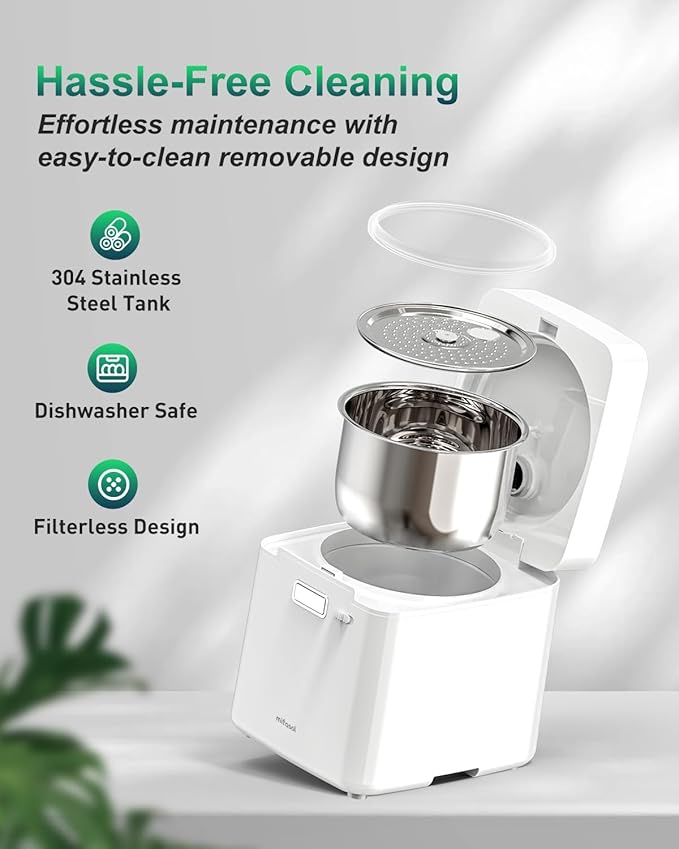 Mifasol Stainless Steel Warm Mist Humidifier, 3.3L/0.87Gal Steam Humidifier - Image 4