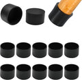 1-3/8" Silicone Chair Leg Floor Protectors, Rubber Chair Leg Caps, Non-Slip by EASYEAH