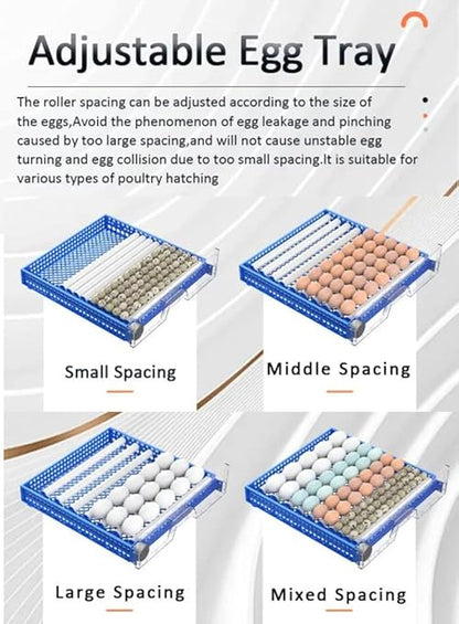 Eggs Incubator for Hatching Eggs, Automatic Egg Turning and Humidity Control - Image 7