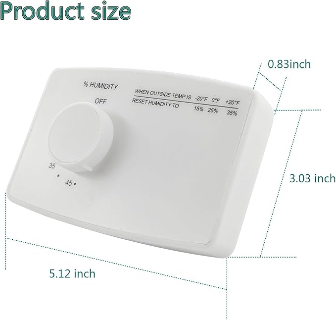 Humidistat Switch 4655, Manual Digital Control - Image 7