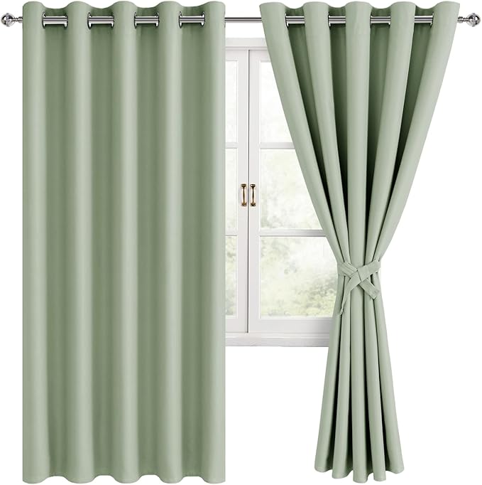 Hiasan Grommet Blackout Curtains by Hiasan
