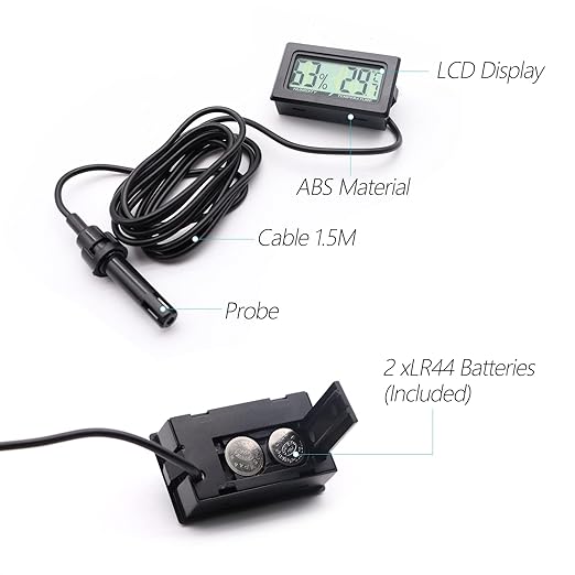 Digital Probe Thermometer Hygrometer - Image 3