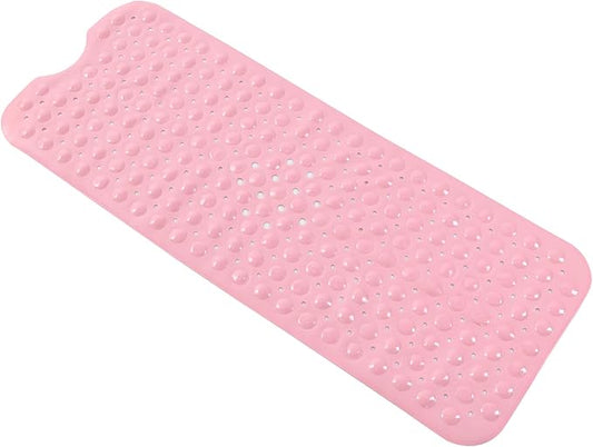 Anti-Slip Bathtub Shower mat, 39.3×15.7 inch（Approximately 100 × 40cm） Soft by ERASILKEN-X