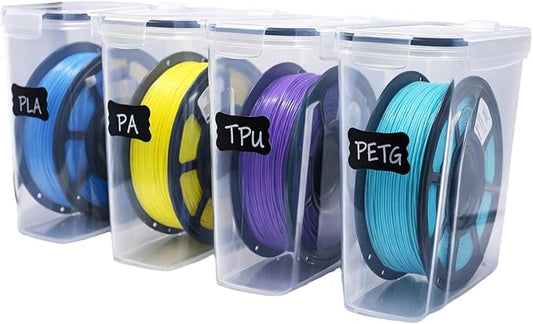 4 Pack Filament Storage Container by Unknown
