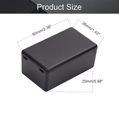 Fielect 5pcs Electronic Junction Box ABS Plastic Junction Project Box Enclosure - Image 2