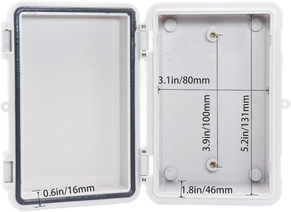 Waterproof Electrical Box Dustproof Junction Box Weatherproof IP67 ABS Plastic - Image 4