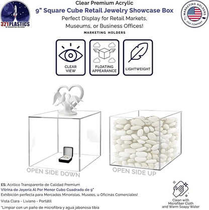 Marketing Holders 9 Inch Acrylic Display Riser Box - Image 3