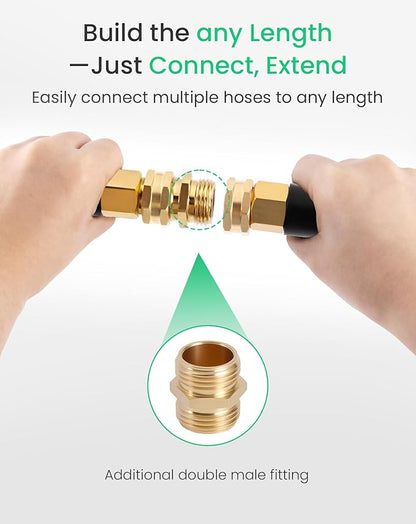 Cesun Short Garden Hose 3 feet, Small Metal Leader Hose, Drinking Water Hose - Image 4
