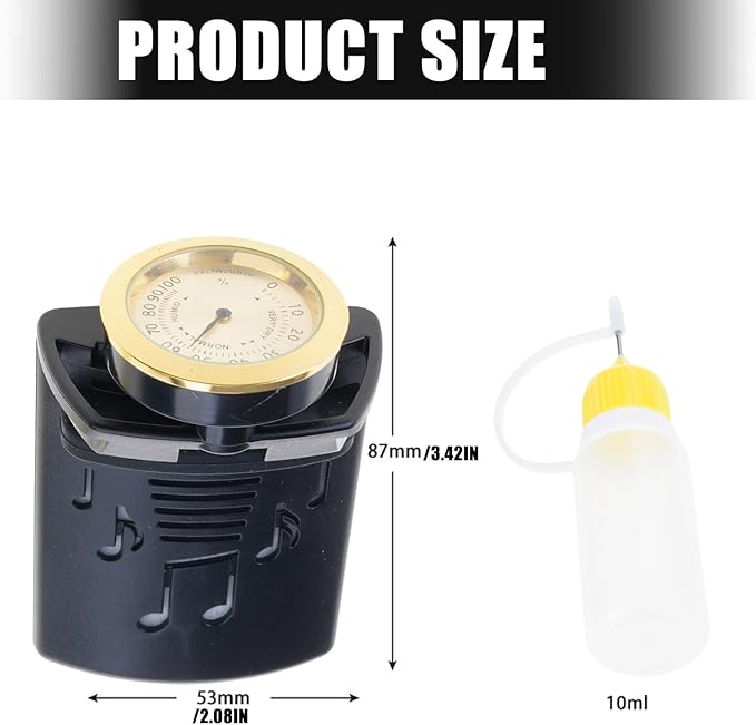 Guitar Humidifier with 10ml Drip Bottle and Hygrometer - Image 3