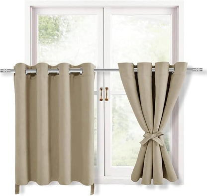 Hiasan RV Blackout Curtains for Bedroom, 52 x 30 Inches Long by Hiasan