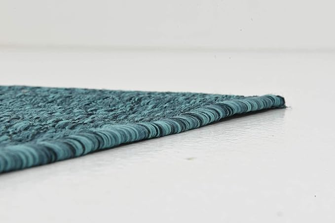 Unique Loom Collection Casual Transitional Solid Heathered Indoor/Outdoor - Image 7