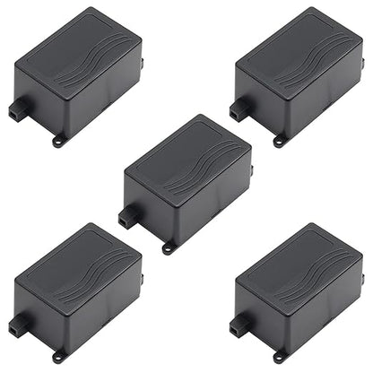 Fielect 5Pcs Junction Box ABS Plastic Dustproof Universal Electrical Project by Fielect