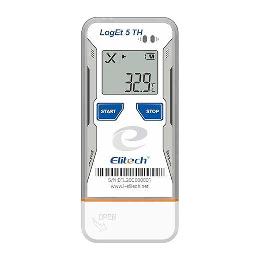 Elitech Bluetooth Temperature Humidity Data Logger FDA Standards, by Elitech