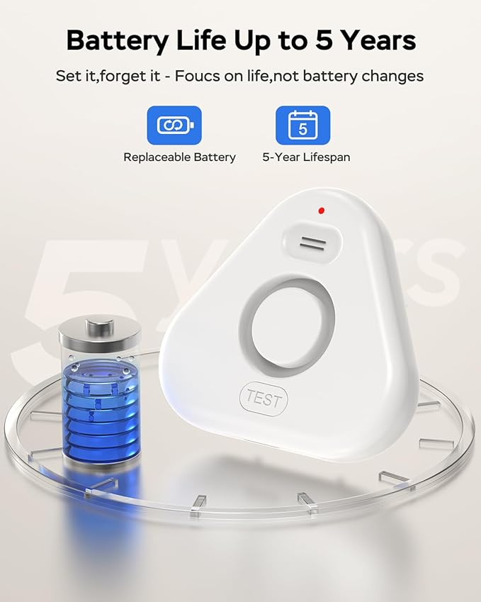 Water Alarm Leak Detector, Water Leak Detectors - Image 6