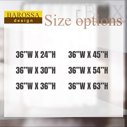 Barossa Design Waffle Weave Half Window Tier Curtains: Small Bathroom Window - Image 7