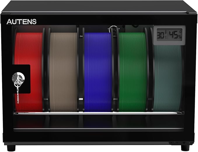 AUTENS 25L 3D Printer Filament Dehumidifier Storage Cabinet Box, Holds 5 Rolls - Image 7