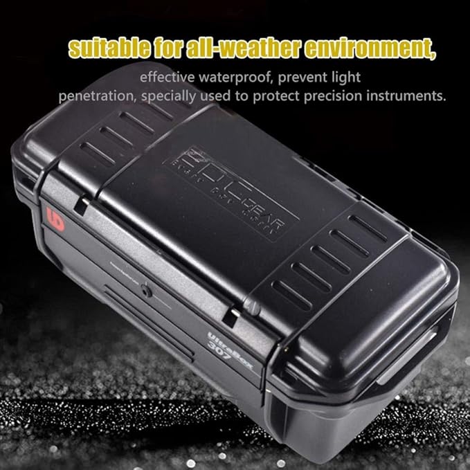 Tbest Outdoor Waterproof Shockproof Airtight Survival Box Storage Container - Image 2