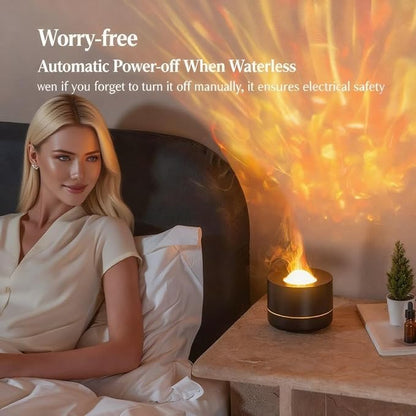 3-in-1 Galaxy Projector Humidifier & Essential Oil Diffuser, 7-Color Rotating - Image 3