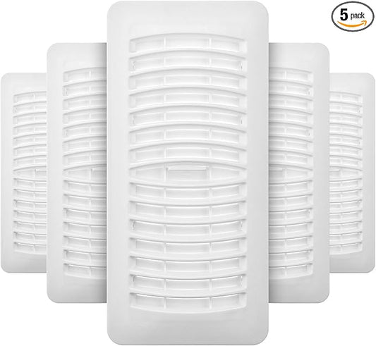Imperial RG1292 Louvered Plastic Floor Register, 4 x 10-Inch by Imperial