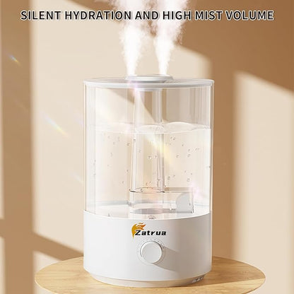 Zatura Dual Spray Large Capacity 5l Humidifier Home Desktop Fog Humidifier - Image 2