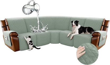 Arfntevss Waterproof Recliner Sectional Couch Covers by Arfntevss