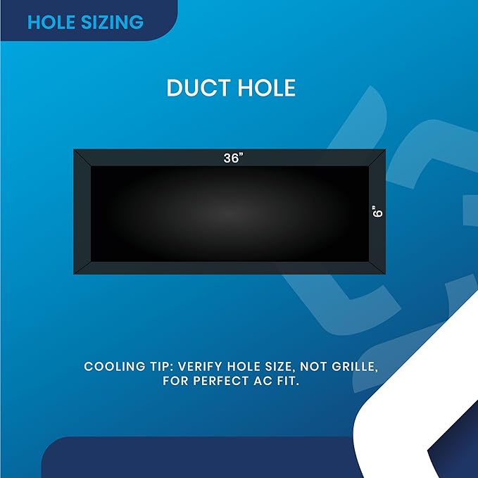 36x6 Inch Air Return Vent Cover Decorative – Premium Aluminum AC Vent Cover - Image 8