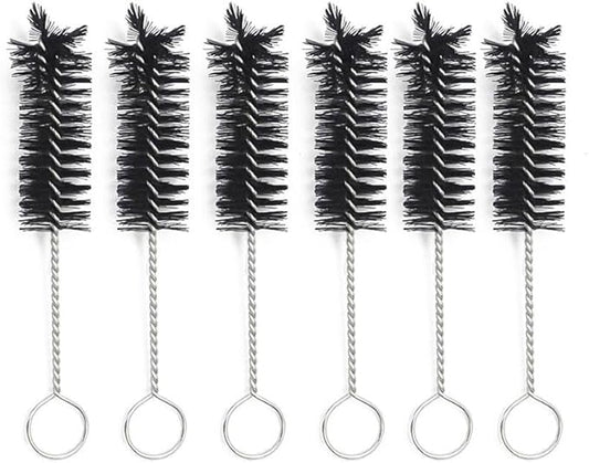 6 Piece 65mm Mini Short Soft Nylon Brush Cleaner by Louishy