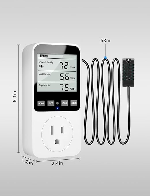 INKBIRDPLUS Temperature and Humidity Controller, Temperature Humidity Alarms - Image 8