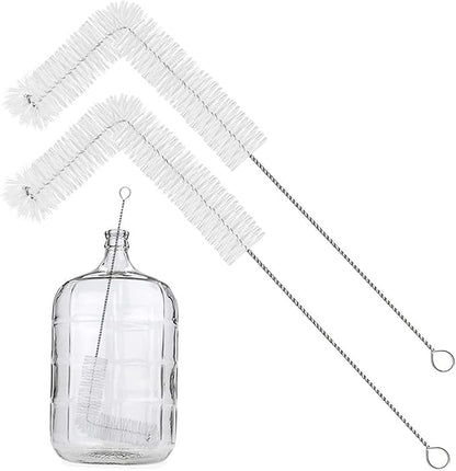 2 Pack 28inch Carboy Brush Carboy Cleaning Brush Carboy Bottle Brush Carboy by DOMUEN